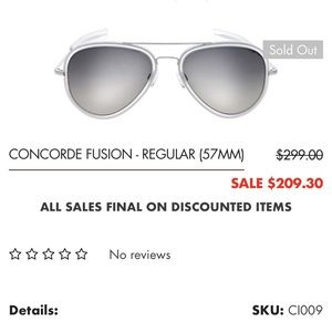 Randolph Concorde Fusion Aviators sunglasses
